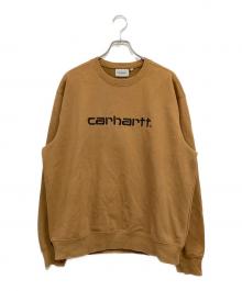 CarHartt（カーハート）の古着「クルーネックスウェット」｜ブラウン