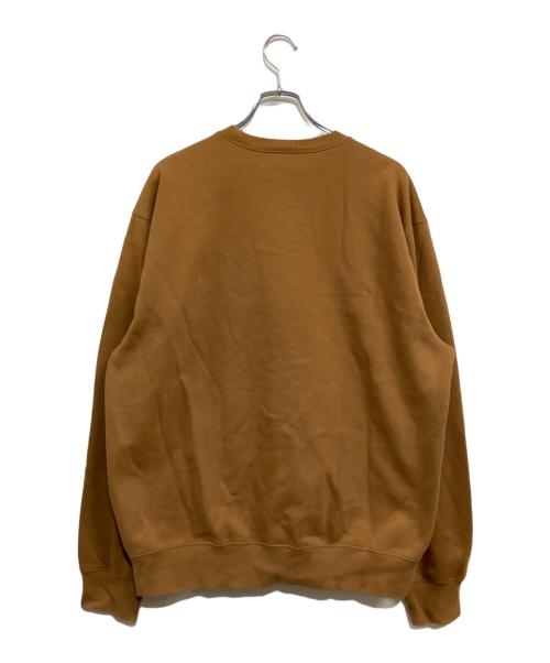 CarHartt（カーハート）CarHartt (カーハート) クルーネックスウェット ブラウン サイズ:SIZE Lの古着・服飾アイテム