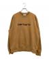 CarHartt（カーハート）の古着「クルーネックスウェット」｜ブラウン