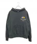 東洋エンタープライズトウヨウエンタープライズ）の古着「SUKA HOODED PARKA EMBROIDERED “SAIGON 1962”」｜ブラック