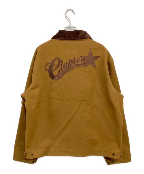 ERIC CLAPTON（エリッククラプトン）ERIC CLAPTON (エリッククラプトン) 2025年ツアー ワークジャケット ブラウン サイズ:SIZE XLの古着・服飾アイテム