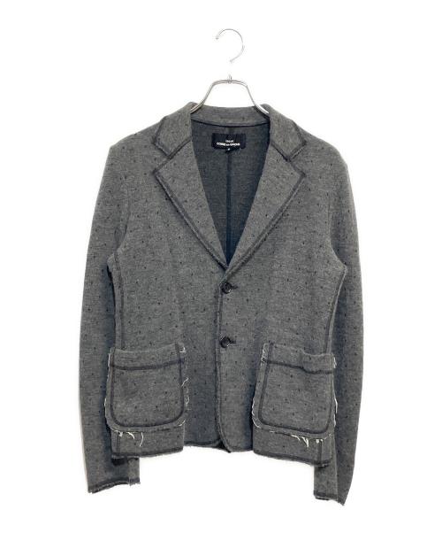 COMME des GARCONS（コムデギャルソン）COMME des GARCONS (コムデギャルソン) ウールジャケット グレー サイズ:SIZE Sの古着・服飾アイテム