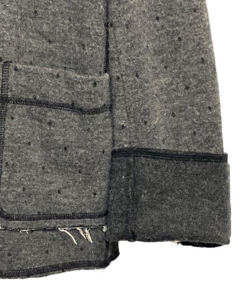 COMME des GARCONS（コムデギャルソン）COMME des GARCONS (コムデギャルソン) ウールジャケット グレー サイズ:SIZE Sの古着・服飾アイテム