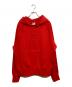 鹿島アントラーズ（カシマアントラーズ）の古着「Jリーグチームロゴフーディ」｜レッド