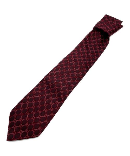 GUCCI（グッチ）GUCCI (グッチ) ネクタイ レッド サイズ:Freeの古着・服飾アイテム