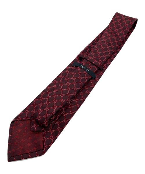 GUCCI（グッチ）GUCCI (グッチ) ネクタイ レッド サイズ:Freeの古着・服飾アイテム