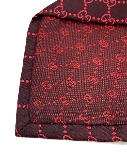 GUCCI（グッチ）GUCCI (グッチ) ネクタイ レッド サイズ:Freeの古着・服飾アイテム