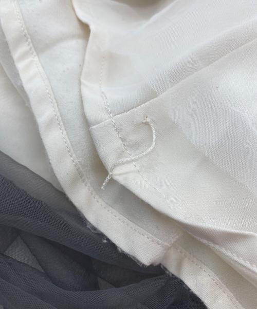 anuans（アニュアンス）anuans (アニュアンス) シアーボリュームチュールスカート ベージュ サイズ:SIZE Sの古着・服飾アイテム