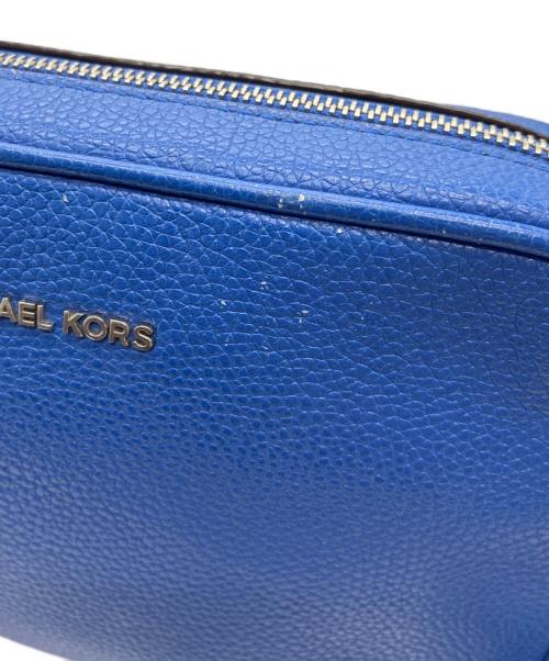 MICHAEL KORS（マイケル・コース）MICHAEL KORS (マイケル・コース) ショルダーバッグ ブルーの古着・服飾アイテム