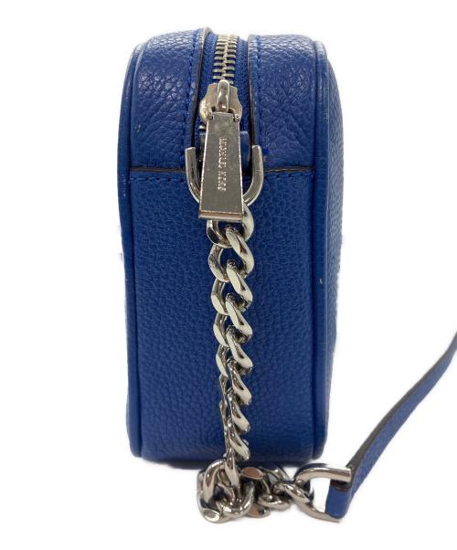 MICHAEL KORS（マイケル・コース）MICHAEL KORS (マイケル・コース) ショルダーバッグ ブルーの古着・服飾アイテム