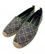 TORY BURCHトリーバーチ）の古着「エスパドリーユ」｜ブラウン