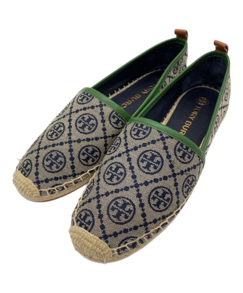 TORY BURCH（トリーバーチ）TORY BURCH (トリーバーチ) エスパドリーユ ブラウン サイズ:US9の古着・服飾アイテム