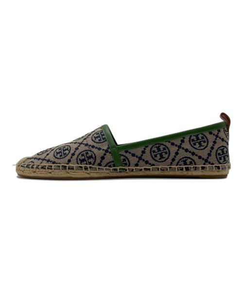TORY BURCH（トリーバーチ）TORY BURCH (トリーバーチ) エスパドリーユ ブラウン サイズ:US9の古着・服飾アイテム