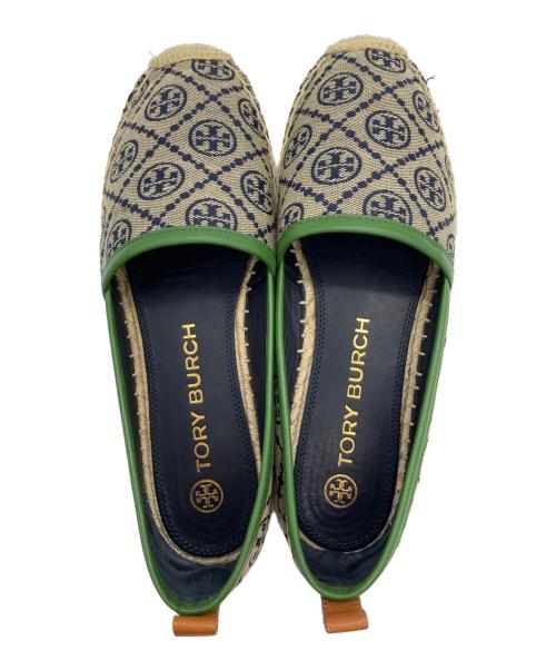 TORY BURCH（トリーバーチ）TORY BURCH (トリーバーチ) エスパドリーユ ブラウン サイズ:US9の古着・服飾アイテム