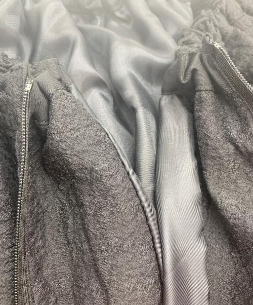 cygne（シーニュ）cygne (シーニュ) リボンギャザーブルゾン ブラック サイズ:SIZE Freeの古着・服飾アイテム