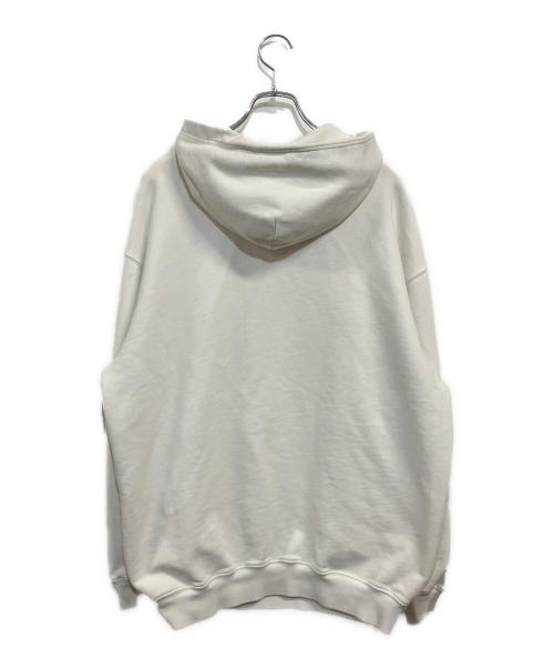 BALENCIAGA（バレンシアガ）BALENCIAGA (バレンシアガ) 19SS Rainbow BB Logo Hoodie ホワイト サイズ:SIZE XSの古着・服飾アイテム