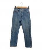 LEVI'S 501リーバイス）の古着「'90s ストレートジーンズ」｜ミディアムインディゴ