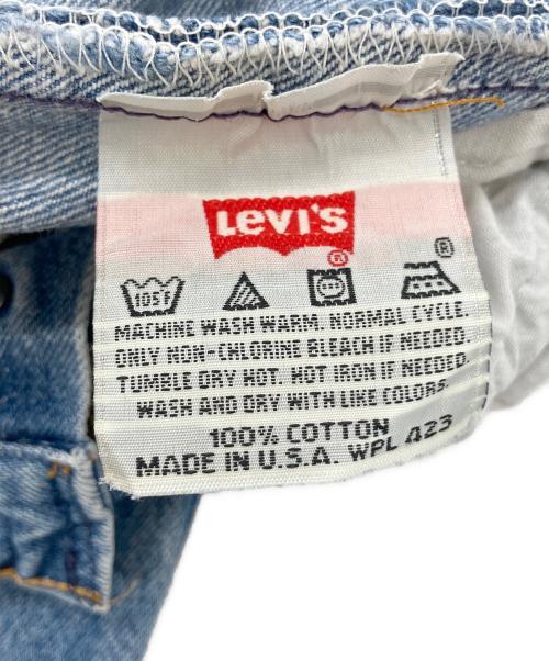 LEVI'S 501（リーバイス）LEVI'S 501 (リーバイス) '90s ストレートジーンズ ミディアムインディゴ サイズ:SIZE 73.5cm (W29)の古着・服飾アイテム