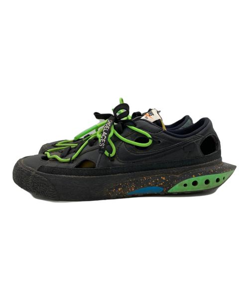 NIKE（ナイキ）NIKE (ナイキ) OFFWHITE (オフホワイト) BLAZER LOW 77 ブラック×グリーン サイズ:SIZE 27.5cmの古着・服飾アイテム