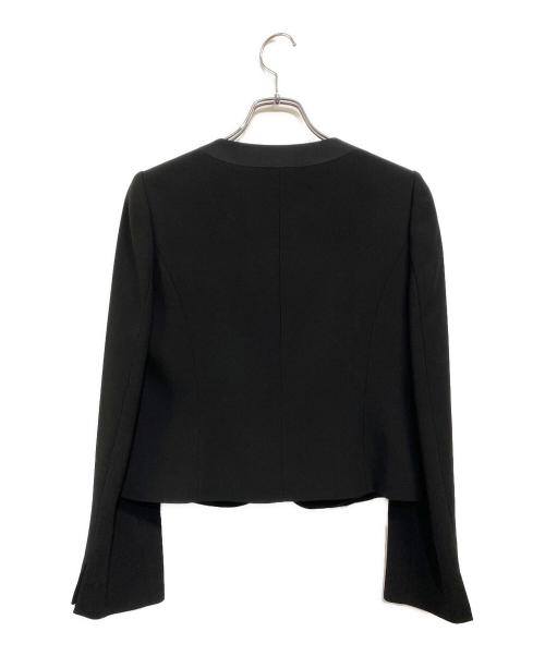 LES MUES femme（レミュー）LES MUES femme (レミュー) ブラックフォーマル アンサンブル 黒無地 サイズ:SIZE 9 (M) 未使用品の古着・服飾アイテム