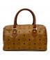 MCM (エムシーエム) ハンドバッグ ブラウン：10000円