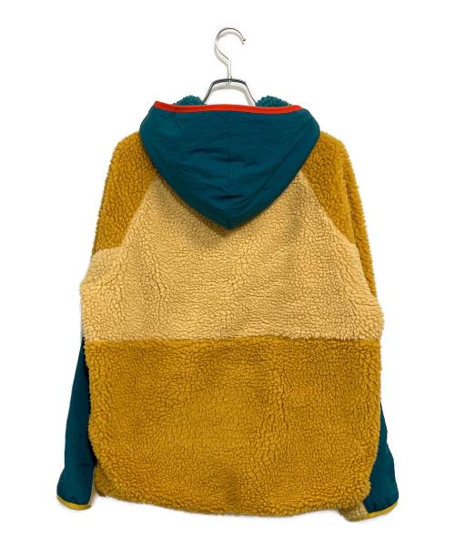 NIKE（ナイキ）NIKE (ナイキ) ボアアノラックパーカー イエロー×グリーン サイズ:SIZE M (JP)の古着・服飾アイテム