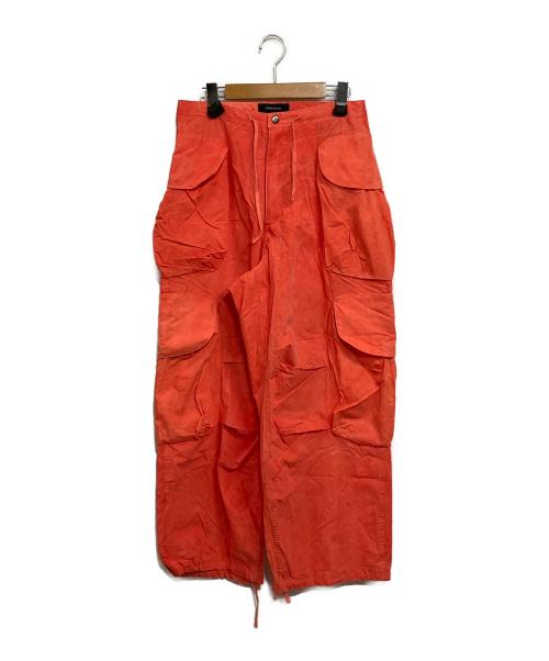 entire studios（エンタイアスタジオ）entire studios (エンタイアスタジオ) カーゴパンツ オレンジ サイズ:SIZE Sの古着・服飾アイテム