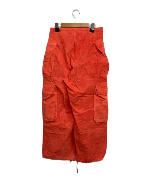 entire studios（エンタイアスタジオ）entire studios (エンタイアスタジオ) カーゴパンツ オレンジ サイズ:SIZE Sの古着・服飾アイテム