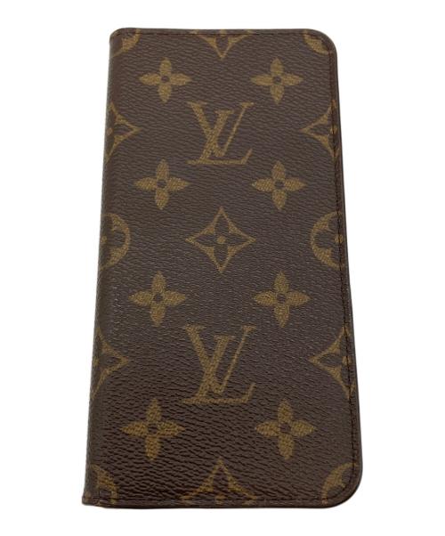 LOUIS VUITTON（ルイ ヴィトン）LOUIS VUITTON (ルイ ヴィトン) スマホケース ブラウンの古着・服飾アイテム