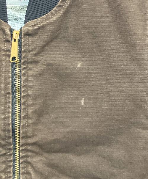CarHartt（カーハート）CarHartt (カーハート) ダックベスト ブラウン サイズ:SIZE Freeの古着・服飾アイテム