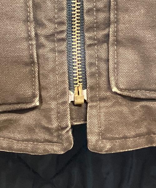 CarHartt（カーハート）CarHartt (カーハート) ダックベスト ブラウン サイズ:SIZE Freeの古着・服飾アイテム