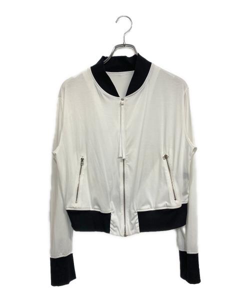 Bajra（バジュラ）Bajra (バジュラ) 144FK26 ブルゾン ホワイトの古着・服飾アイテム