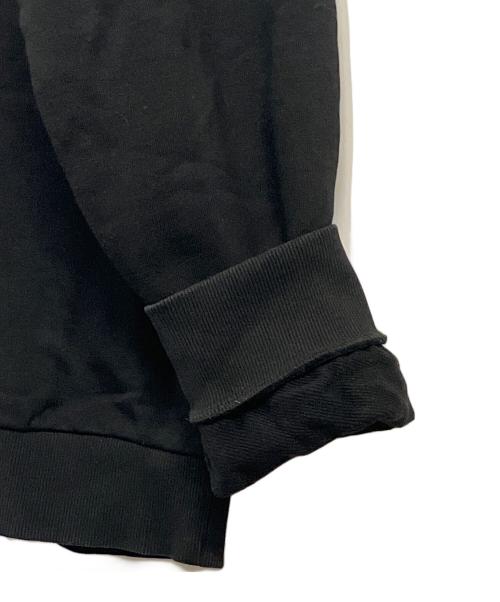 HUGO（ヒューゴ ボス）HUGO (ヒューゴ ボス) Dick194 スウェットシャツ ブラック×レッドロゴ サイズ:SIZE L (EUR M)の古着・服飾アイテム