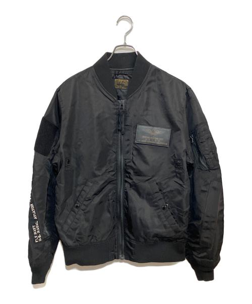 AVIREX（アヴィレックス）AVIREX (アヴィレックス) L-2 A.C. CUSTOM ブラック サイズ:SIZE Lの古着・服飾アイテム