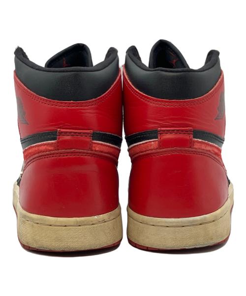 NIKE（ナイキ）NIKE (ナイキ) AIR JORDAN 1 RETRO HIGH ブラック×レッド サイズ:SIZE 28cmの古着・服飾アイテム