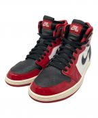 NIKEナイキ）の古着「Women's Air Jordan 1 High ZOOM」｜レッド×ホワイト×ブラック