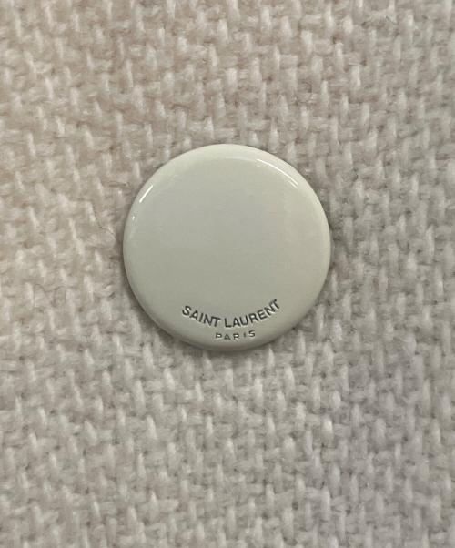 Saint Laurent Paris（サンローランパリ）Saint Laurent Paris (サンローランパリ) ティディジャケット ホワイト×ブラック サイズ:SIZE 48の古着・服飾アイテム