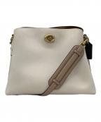 COACHコーチ）の古着「2WAYショルダーバッグ」｜ベージュ