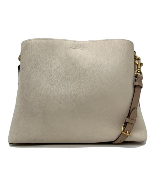 COACH（コーチ）COACH (コーチ) 2WAYショルダーバッグ ベージュの古着・服飾アイテム