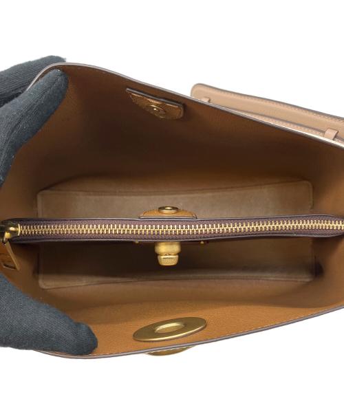 COACH（コーチ）COACH (コーチ) 2WAYショルダーバッグ ベージュの古着・服飾アイテム