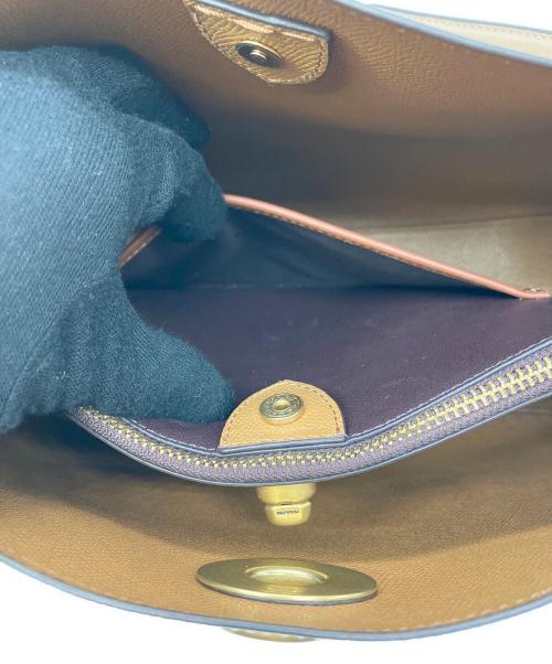 COACH（コーチ）COACH (コーチ) 2WAYショルダーバッグ ベージュの古着・服飾アイテム