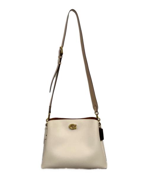 COACH（コーチ）COACH (コーチ) 2WAYショルダーバッグ ベージュの古着・服飾アイテム