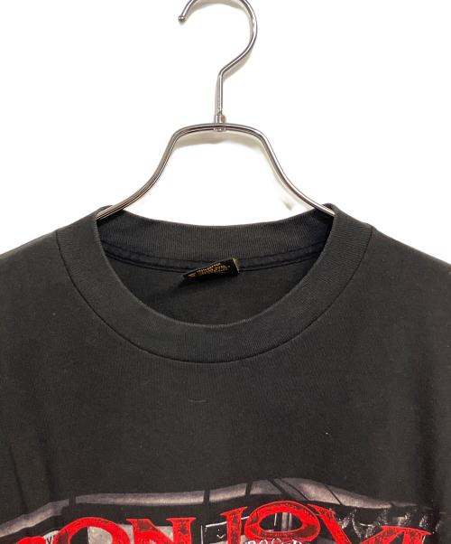 BON JOVI（ボンジョビ）BON JOVI (ボンジョビ) BROCKUM (ブロッカム) '90s バンドTシャツ ブラック サイズ:SIZE LL (US L)の古着・服飾アイテム