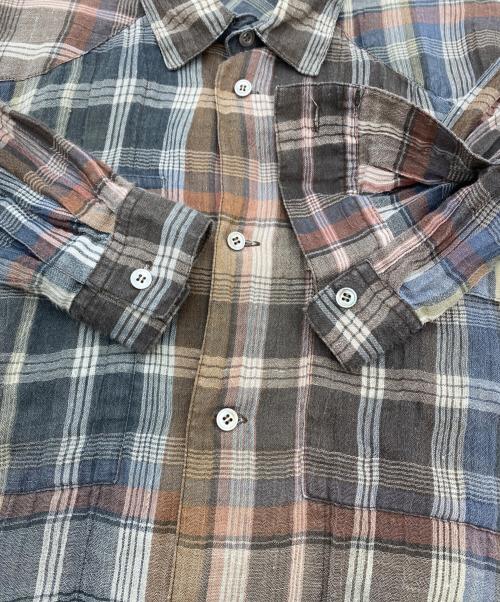 ISSEY MIYAKE（イッセイミヤケ）ISSEY MIYAKE (イッセイミヤケ) 長袖シャツ ブラウン サイズ:SIZE Sの古着・服飾アイテム