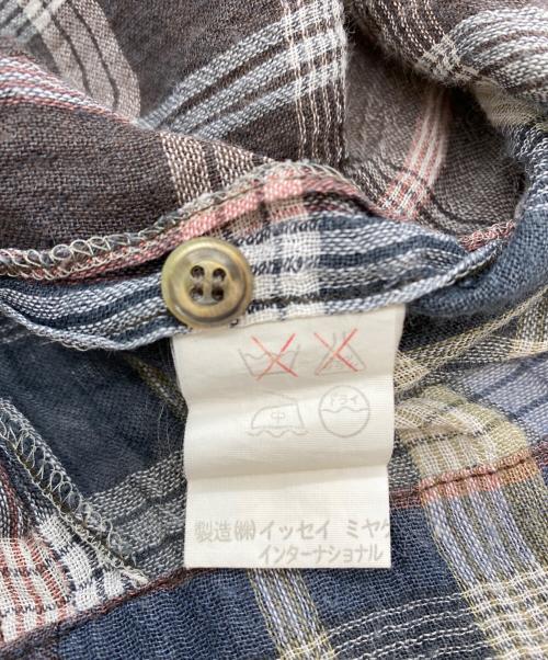 ISSEY MIYAKE（イッセイミヤケ）ISSEY MIYAKE (イッセイミヤケ) 長袖シャツ ブラウン サイズ:SIZE Sの古着・服飾アイテム