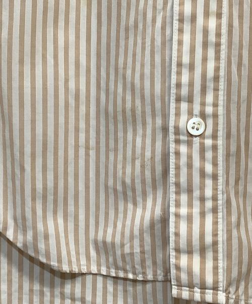 im MEN ISSEY MIYAKE（アイム メン イッセイミヤケ）im MEN ISSEY MIYAKE (アイム メン イッセイミヤケ) 長袖シャツ ベージュストライプ サイズ:SIZE Sの古着・服飾アイテム