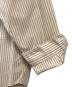 中古・古着 im MEN ISSEY MIYAKE (アイム メン イッセイミヤケ) 長袖シャツ ベージュストライプ サイズ:SIZE S：5000円