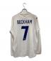 イングランド代表 (イングランドダイヒョウ) UMBRO (アンブロ) サッカー レプリカユニフォーム ベッカム ホワイト サイズ:SIZE XL (ASIA)：12000円
