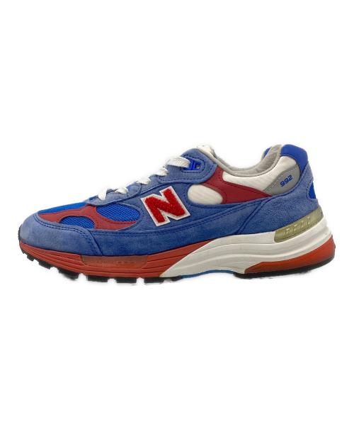 NEW BALANCE（ニューバランス）NEW BALANCE (ニューバランス) スニーカー ブルー×レッド サイズ:28cmの古着・服飾アイテム