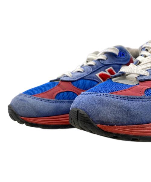 NEW BALANCE（ニューバランス）NEW BALANCE (ニューバランス) スニーカー ブルー×レッド サイズ:28cmの古着・服飾アイテム